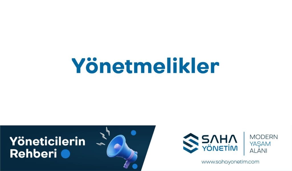 Yönetmelikler
