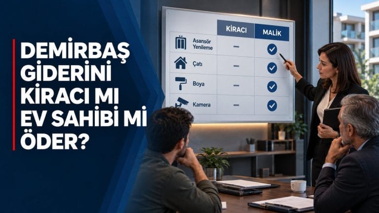 Demirbaş Giderini Kiracı mı Ev Sahibi mi Öder?